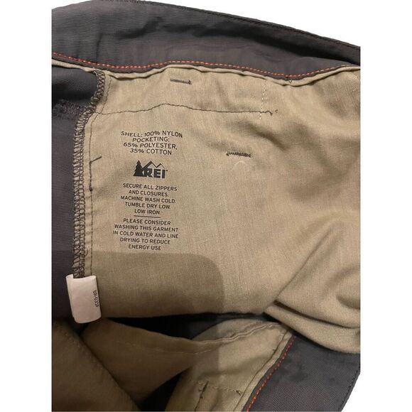REI Mens Dark Grey Straight-Leg Mid-Rise Casual Pants Size 40 - Picture 5 of 6